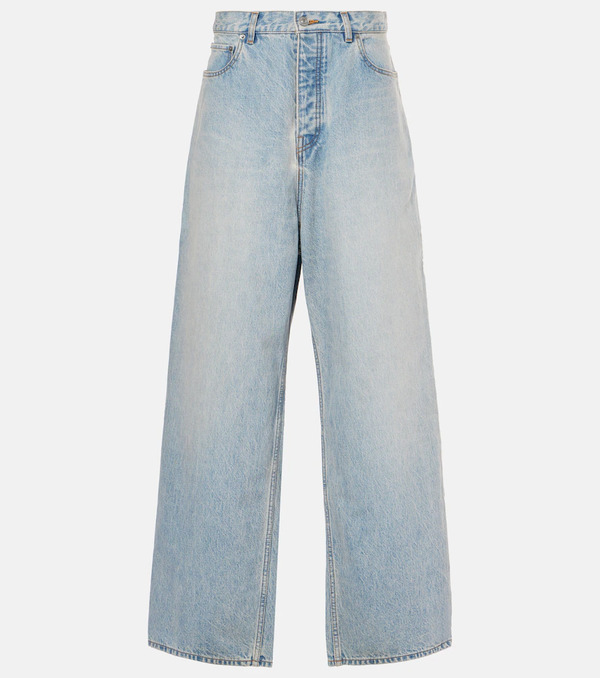  Balenciaga Balenciaga Mid-rise Wide-leg Jeans 