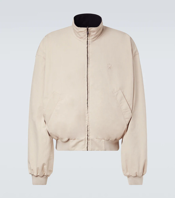  Balenciaga Balenciaga Reversible Cotton-blend Blouson Jacket 