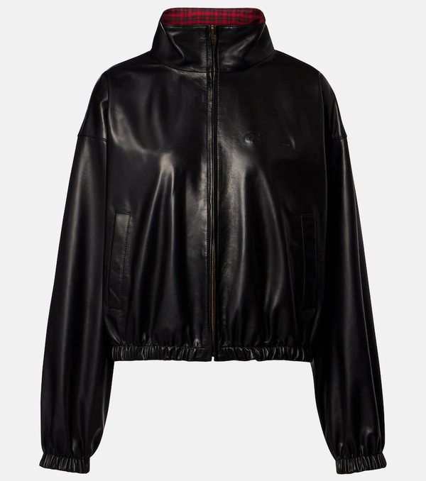  Balenciaga Balenciaga Reversible Leather Jacket 