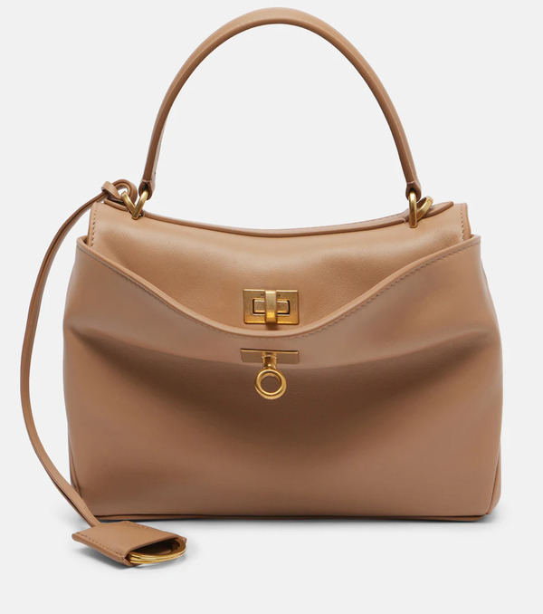  Balenciaga Balenciaga Rodeo Mini Leather Tote Bag 