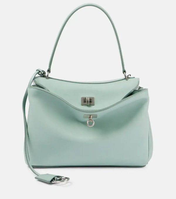  Balenciaga Balenciaga Rodeo Small Leather Tote Bag 