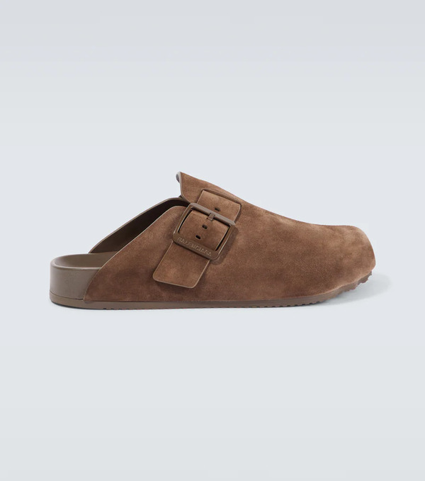  Balenciaga Balenciaga Sunday Suede Mules 