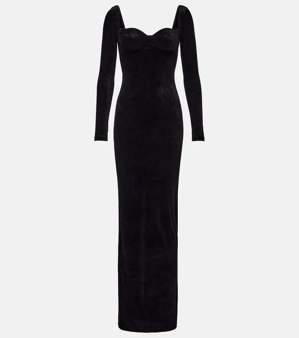  Balenciaga Balenciaga Velvet Gown 