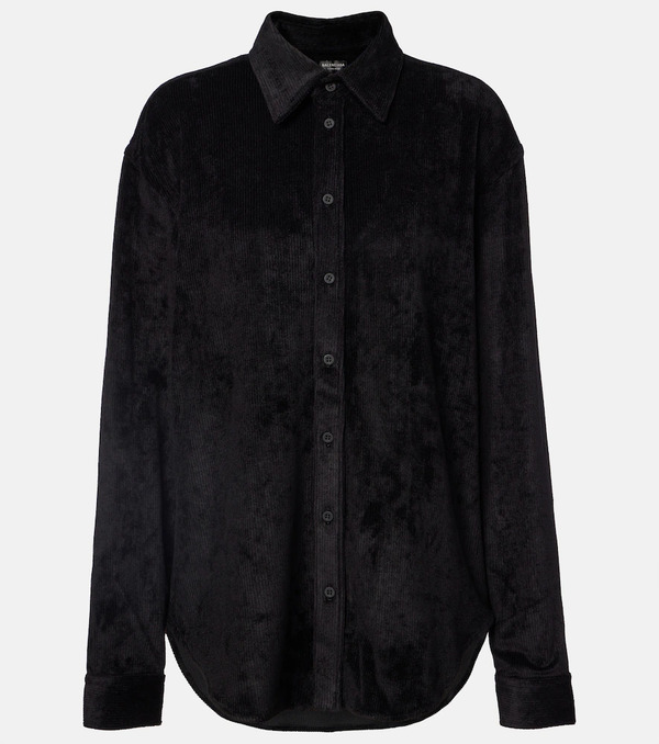  Balenciaga Balenciaga Velvet Shirt 