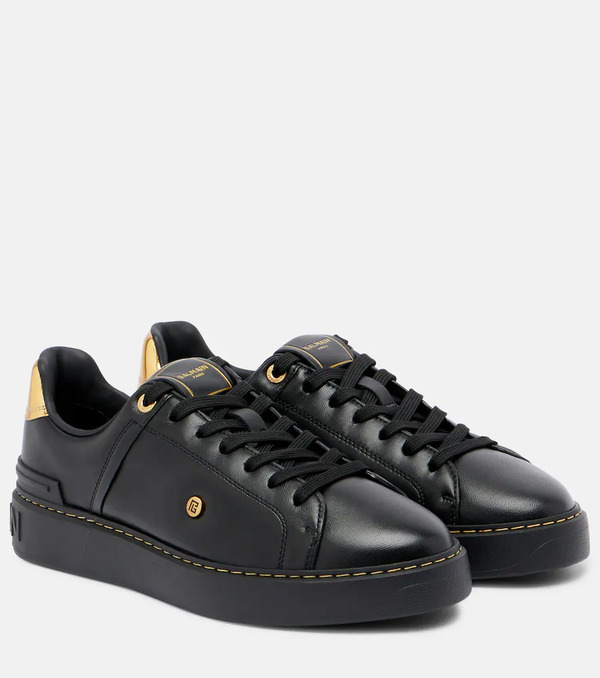  Balmain Balmain B-court Leather Sneakers 