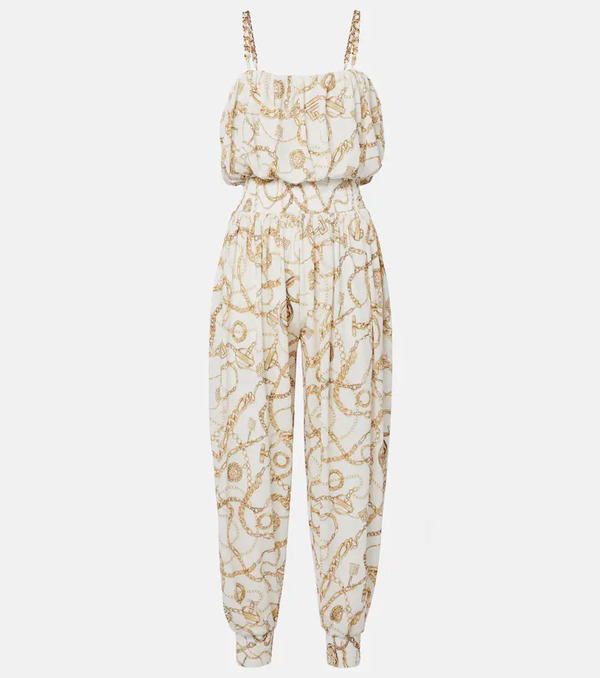  Balmain Balmain Chain Printed Jumpsuit 