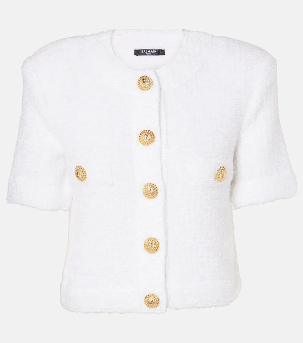  Balmain Balmain Cropped Cardigan 