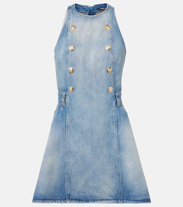  Balmain Balmain Denim Minidress 