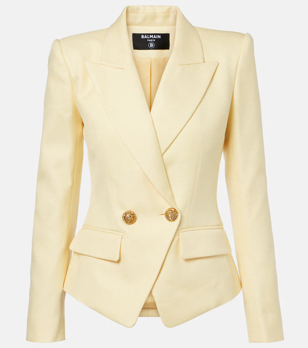  Balmain Balmain Double-breasted Blazer 