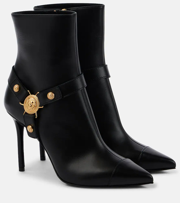  Balmain Balmain Eva Leather Ankle Boots 