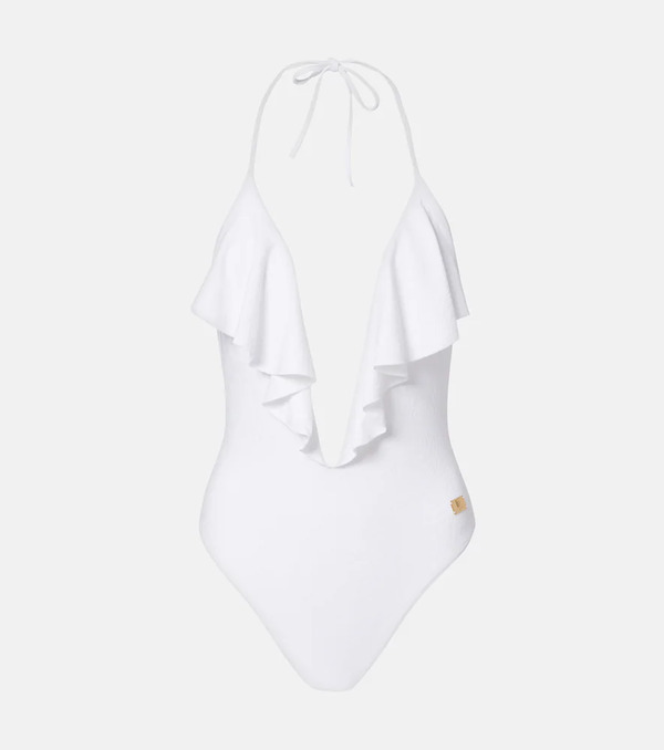  Balmain Balmain Frilled Swimsuit 