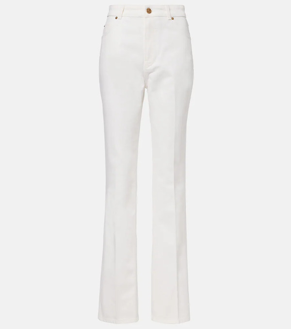  Balmain Balmain High-rise Straight Jeans 