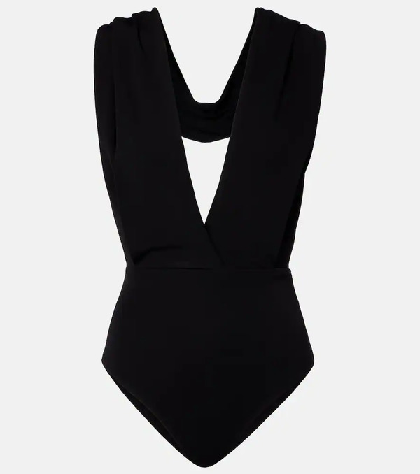  Balmain Balmain Hooded Jersey Bodysuit 