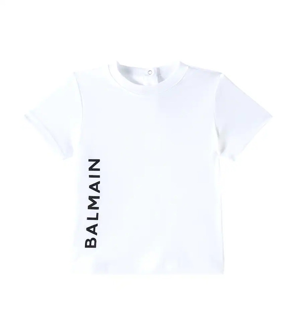  Balmain Kids Balmain Kids Logo Cotton T-shirt 