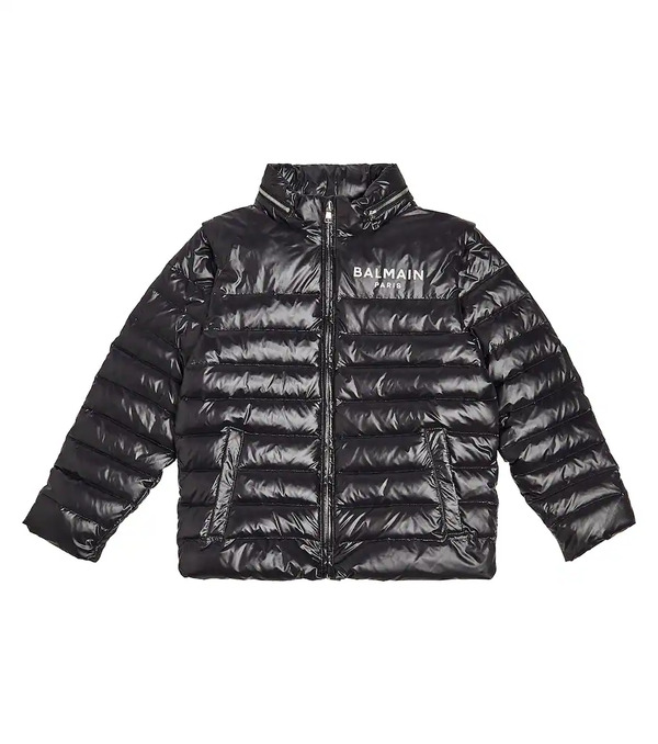  Balmain Kids Balmain Kids Logo Down Jacket 
