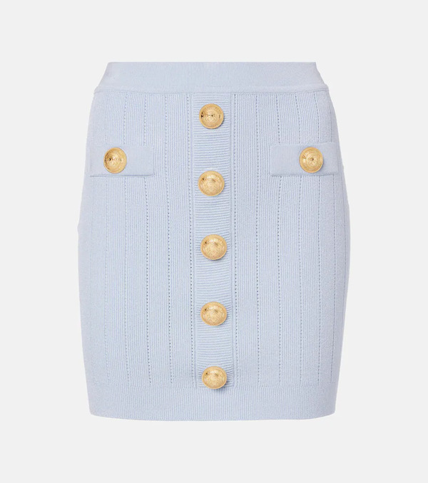  Balmain Balmain Knitted Miniskirt 