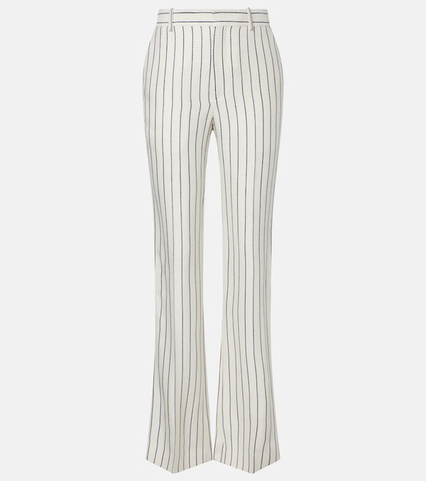  Balmain Balmain Pinstripe Straight Pants 