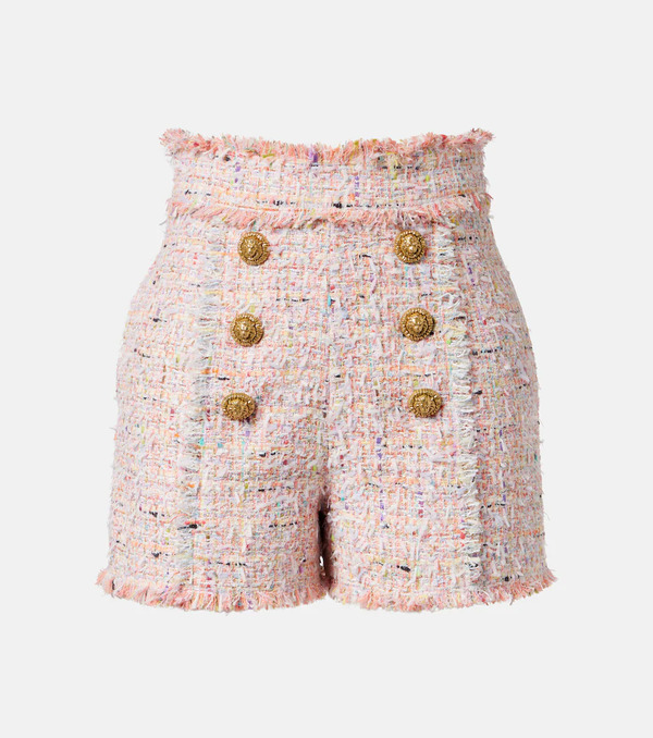  Balmain Balmain Tweed Shorts 