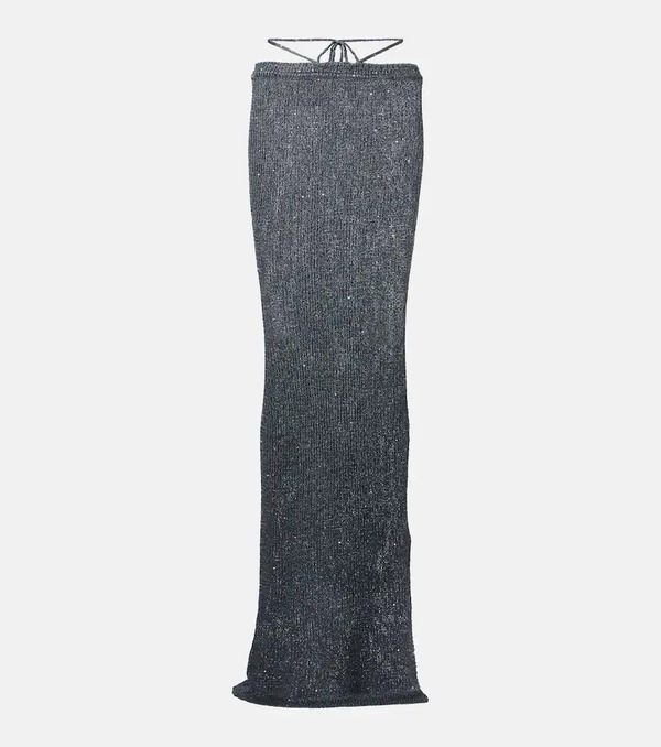  Bananhot Bananhot Alma Sequined Maxi Skirt 