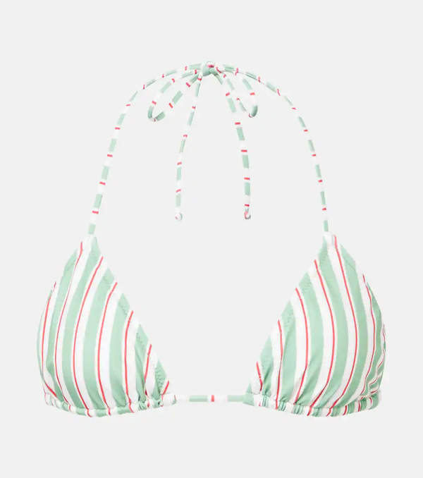  Bananhot Bananhot Bell Striped Bikini Top 