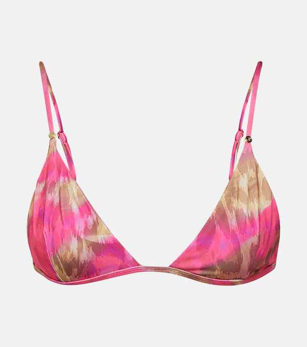  Bananhot Bananhot Emi Printed Triangle Bikini Top 