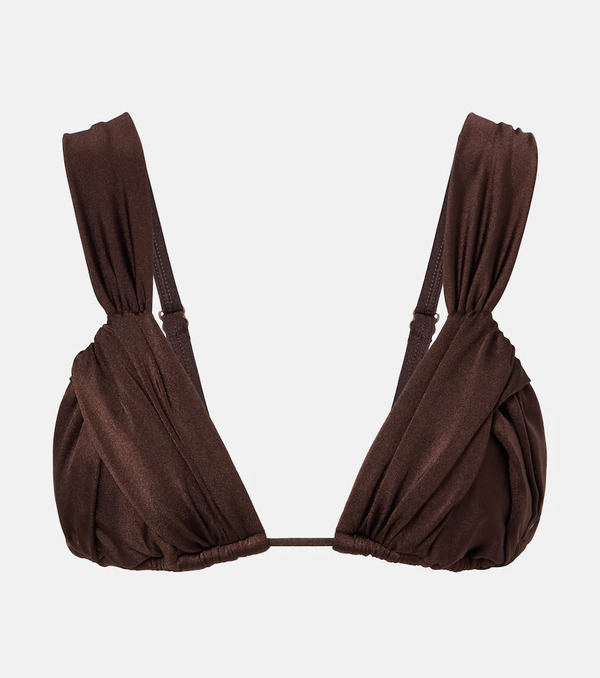  Bananhot Bananhot Iris Draped Bikini Top 