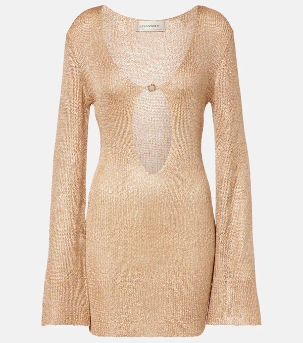 Bananhot Bananhot Rey Cutout Sequined Minidress 