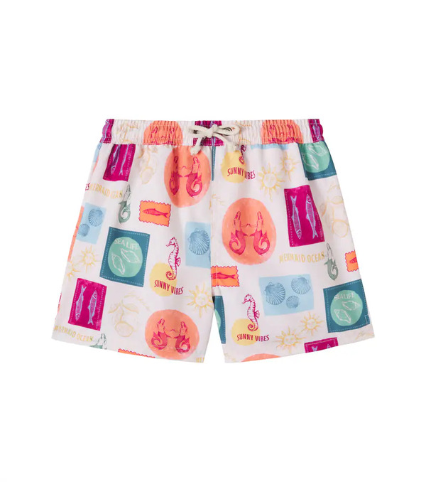  Bebe Organic Bebe Organic Printed Swim Trunks 