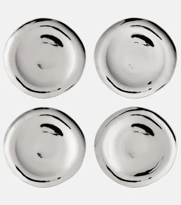  Bitossi Bitossi Set Of 4 Porcelain Dinner Plates 