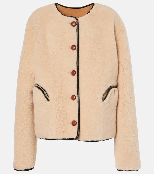  Blaze Milano Blaze Milano Gliss Reversible Shearling Jacket 