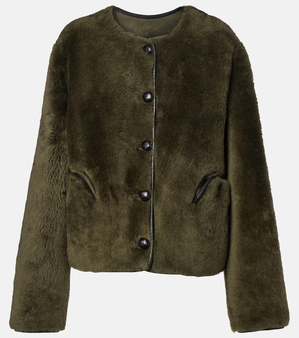  Blaze Milano Blaze Milano Reversible Shearling Jacket 