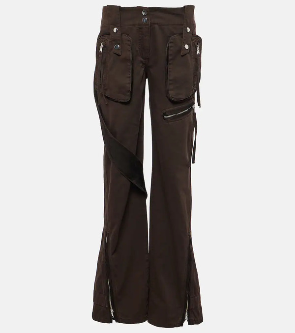  Blumarine Blumarine Low-rise Denim Cargo Pants 