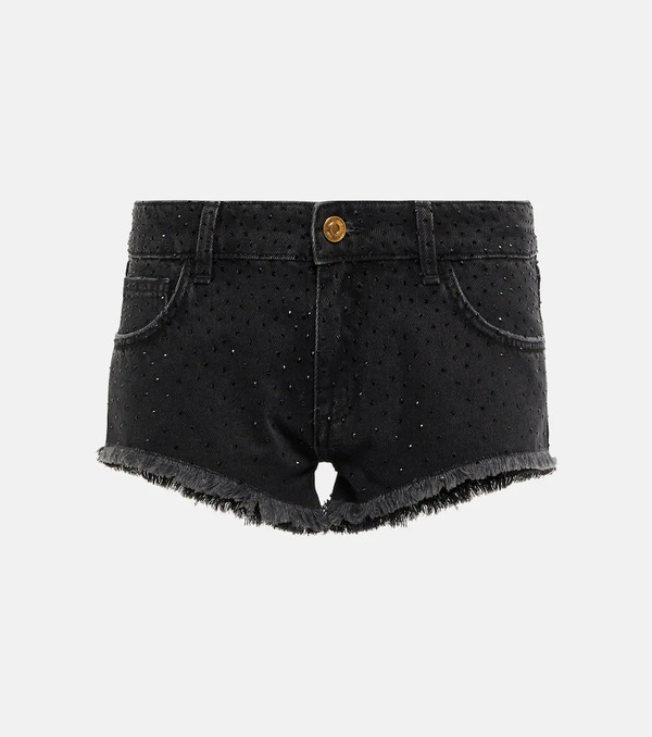  Blumarine Blumarine Low-rise Denim Shorts 