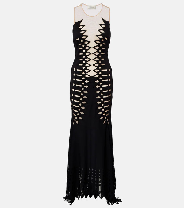  Blumarine Blumarine Mesh Gown 