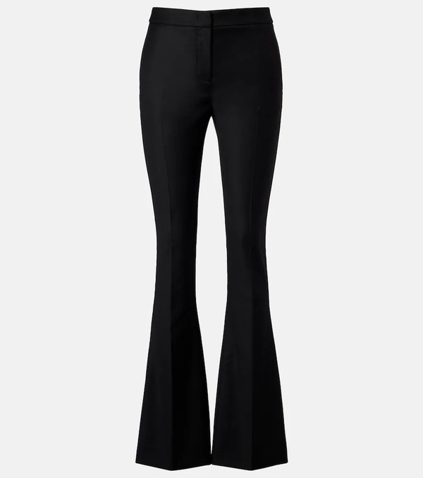  Blumarine Blumarine Pleated Flared Pants 