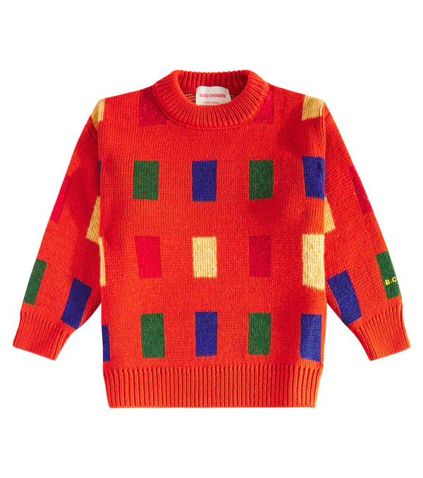  Bobo Choses Bobo Choses Color Game Jacquard Sweater 