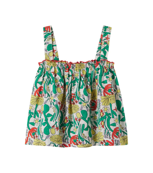  Bobo Choses Bobo Choses Floral Cotton Top 