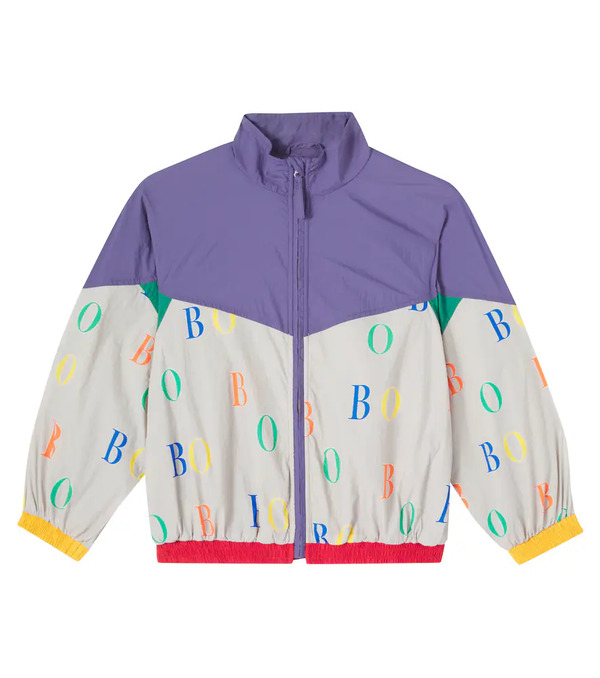  Bobo Choses Bobo Choses Logo Printed Colorblocked Jacket 