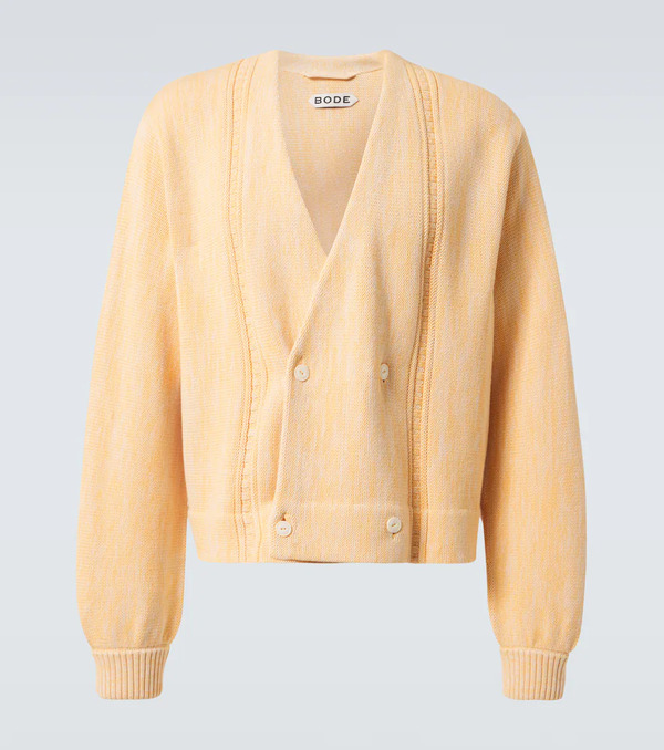  Bode Bode Cotton Cardigan 