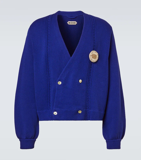  Bode Bode Cotton Cardigan 