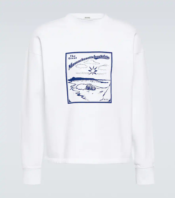  Bode Bode Ironworks Cotton Jersey Sweatshirt 