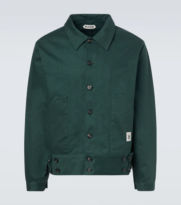  Bode Bode Knolly Brook Cotton Twill Jacket 