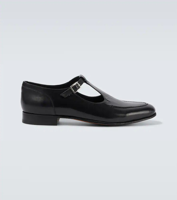  Bode Bode School Leather Loafers 