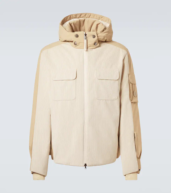  Bogner Bogner Cobe-d Down-paneled Ribbed-knit Ski Jacket 