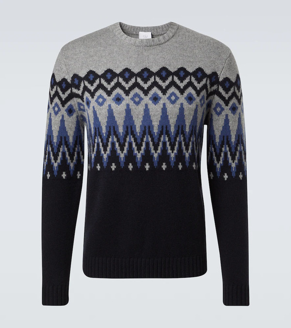  Bogner Bogner Ron Fair Isle Cashmere Sweater 
