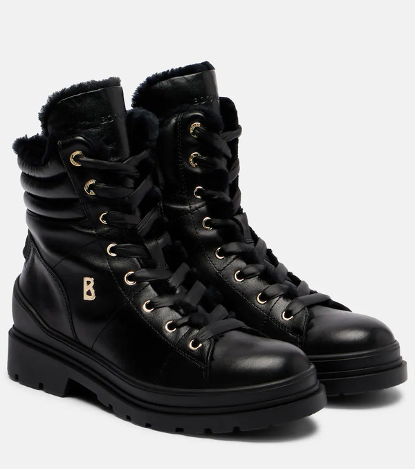  Bogner Bogner St Moritz Leather Lace-up Boots 