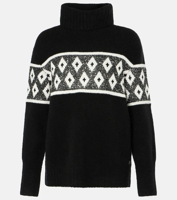  Bogner Bogner Uda Sequined Wool-blend Sweater 
