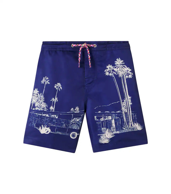  Bonpoint Bonpoint Ariel Printed Swim Trunks 