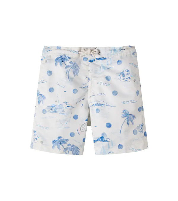  Bonpoint Bonpoint Ariel Printed Swim Trunks 