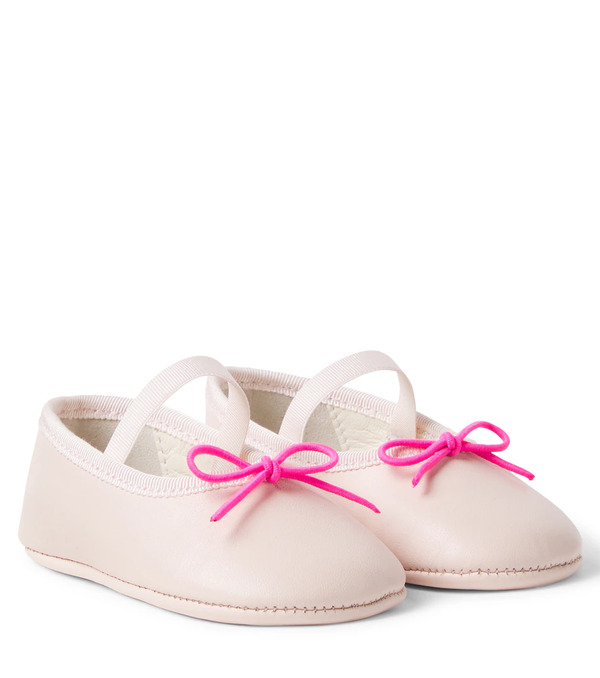  Bonpoint Bonpoint Baby Opera Leather Mary Jane Flats 